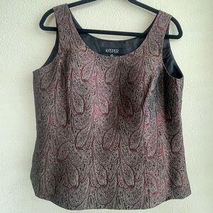 Kasper Women's Paisley Dressy Top